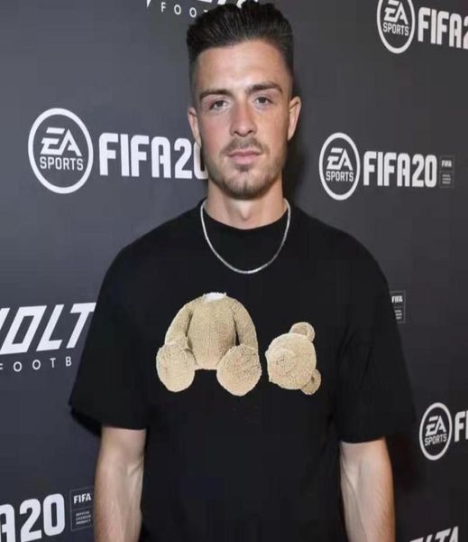 

tide s beheading teddy bear t shirt designer mens ladies luxury printed tshirt loose men letter t-shirt fashion trend casual short sleeve501, White;black