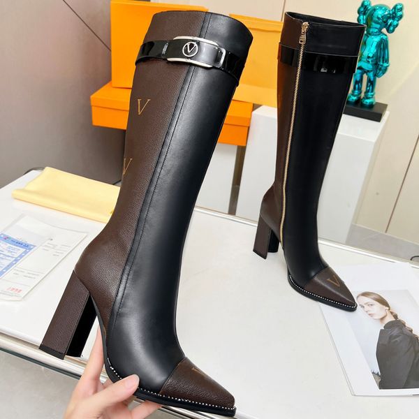 

designer boots paris luxury brand boot genuine leather martin ankle booties woman short boot sneakers trainers slipper sandals by brand w362, Black
