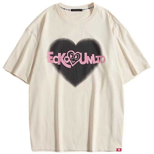 

2023 ecko t shirt mens designer t shirt summer streetwear short sleeve men women hip hop tee asian size m-xxl 10 8xvy, White;black