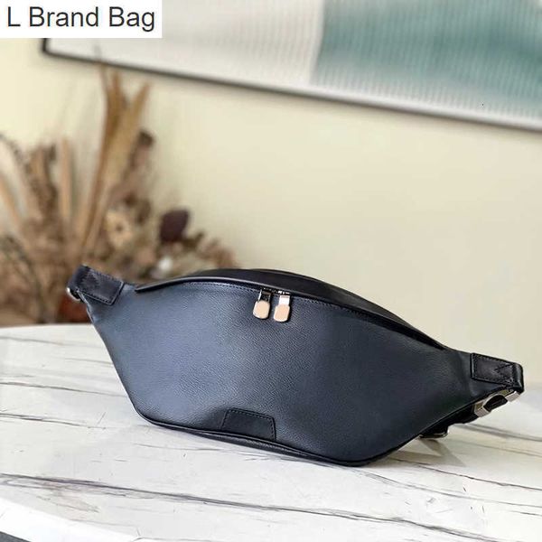 

2023 new designer waist bag men belt bags 10a mirror quality cowhide chest bags luxury sling backpack with l306 zgm7, Black