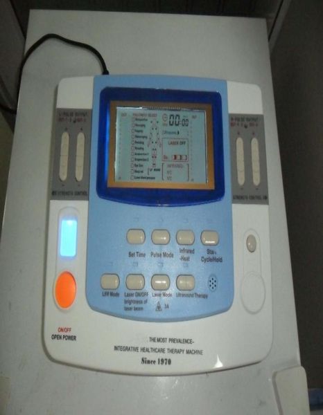 

new ultrasound physical therapeutic needleless electro acupuncture apparatus electronic pulse stimulator magnetic machine6789605