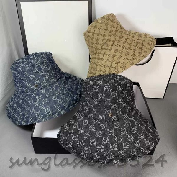 

bucket hat fashion designers summer classic men's and women's fisherman's luxurys light breathable sunshade with excellent qu, Blue;gray