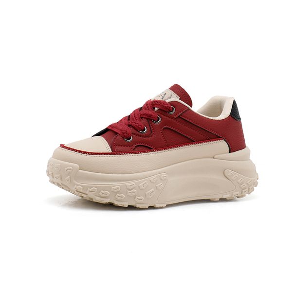 

Woman White Women Black Casual Shoes Girls Designer New Red Outdoor Womens Fashion Design Laces Sports Trainers Leather Platform Sneakers Size Eur 35-40 S