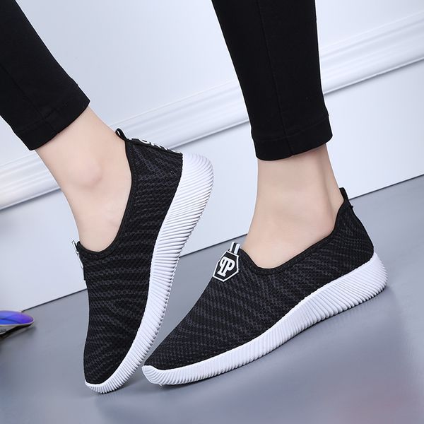

outdoor sports designer running shoes fashion womens ladies loafers classic black white triple red pink platform sneakers women trainers