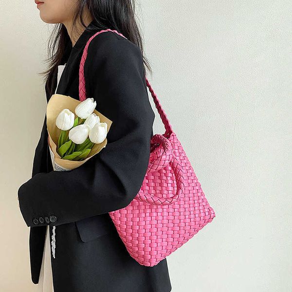

abottegas vneta jodie mini teen intrecciato designer tote woven bag for women spring and summer women large capacity vegetable basket handba