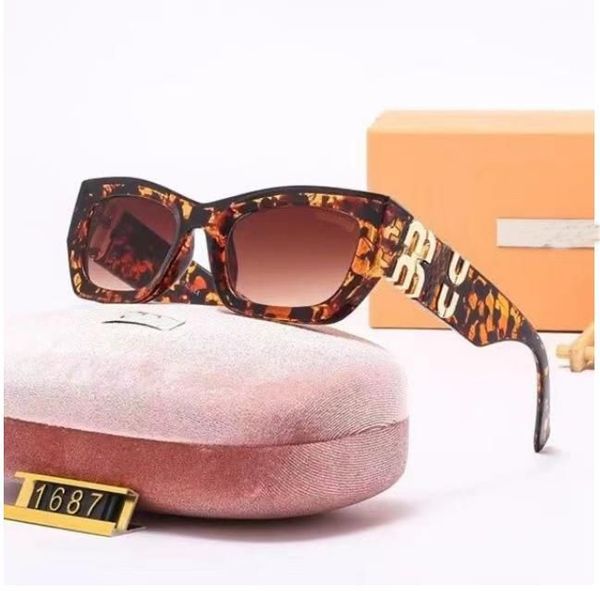 

fashion miu sunglasses oval frame miu sunglasses women's designer radiation resistant personality men's retro glasses board high g, White;black