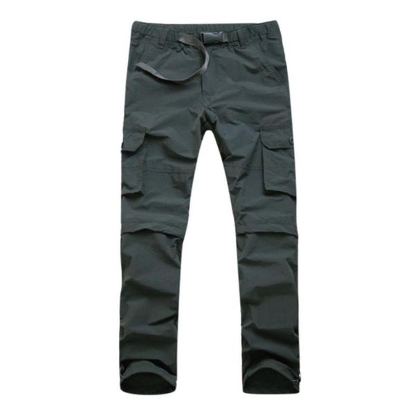 

sagace multifunction quick dry removable hiking pants outdoor mens breathable shorts men mountain camping trousers7160334, Black;green