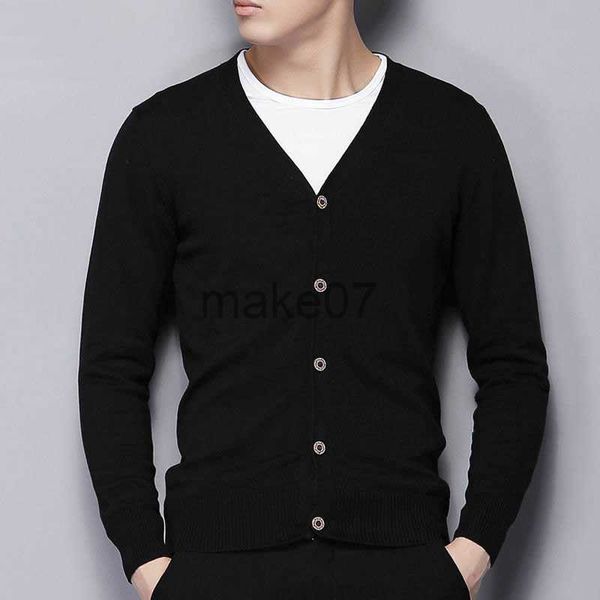 

men's sweaters men's cardigan sweaters cotton knitted solid color knitwear long sleeve vneck loose button knitting male casual clo, White;black