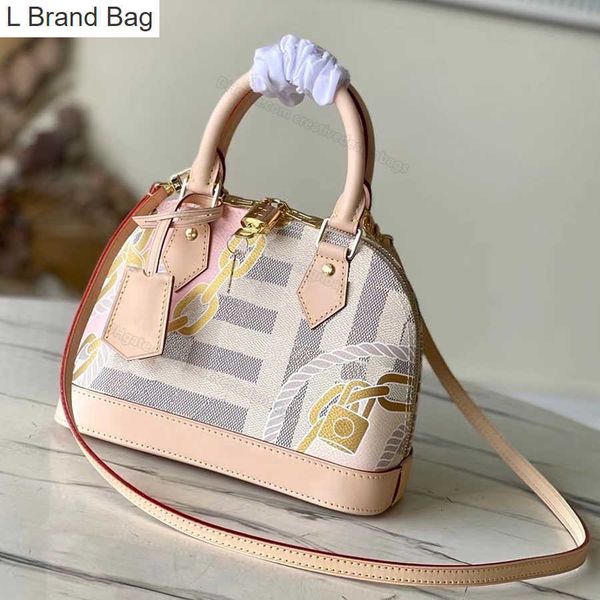 

l bag women crossbody shell alma bags bb fashion checkerboard shoulder lock totes leather canvas handbag wallet ladies casual travel cosmeti, Black