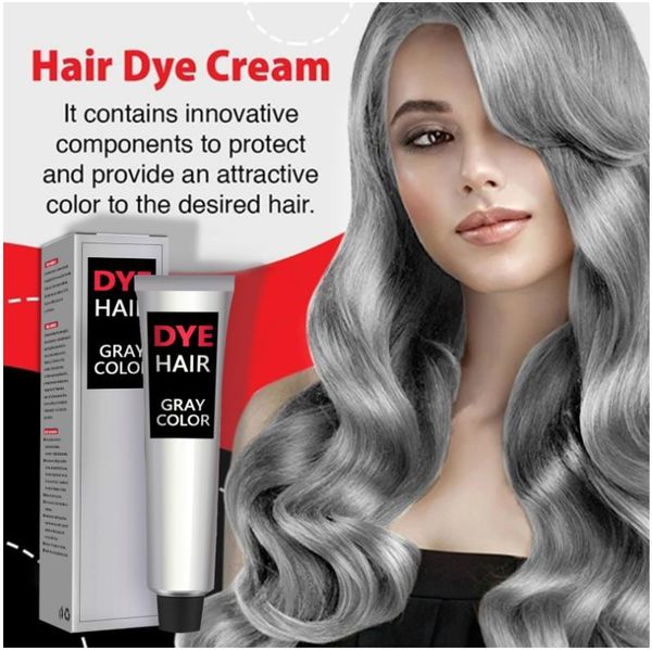 

gray semi permanent conditioning hair color non-damaging hair dye cruelty free