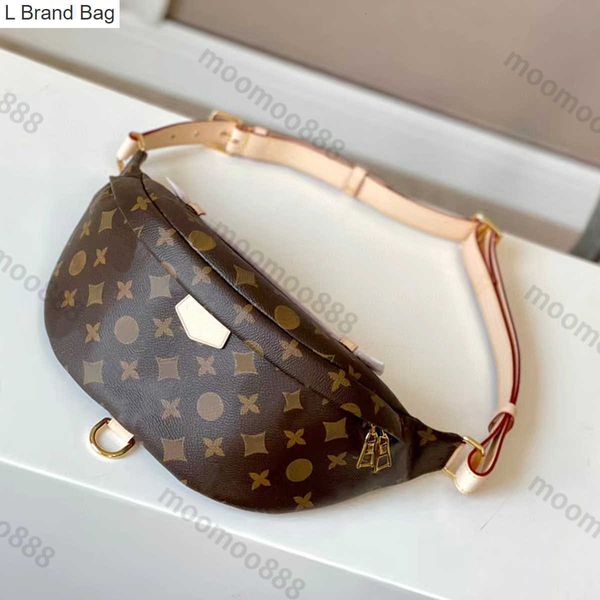 

2023 new 10a tier mirror quality bumbag chest bags small womens real leather canvas handbag luxury designers brown flower zipper purse cross, Black