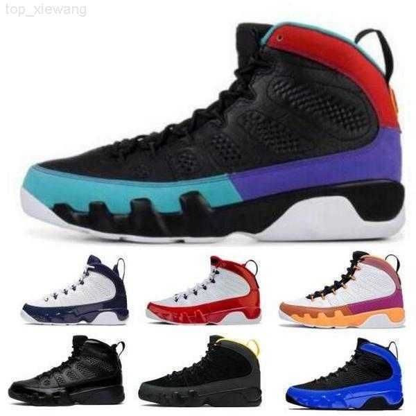 

shoes men 9 9s jumpman og change the world dream gym red racer blue charcoal university gold bred black chaussures trainers