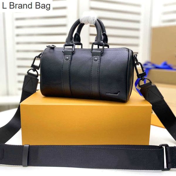 

l bag luggage bag designer classic gym handbag cloth shoulder strap pillow bags fashion outdoor sports beach travel m57083 tzyy, Black