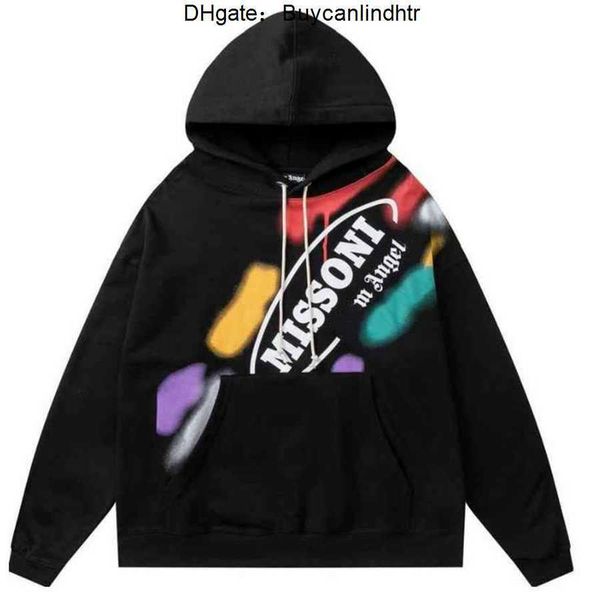 

2023 man palm designers mens hoodies pullover teddy printed fashion ber terry hooded long sleeve women letter asian size s-xl ar1o, Black