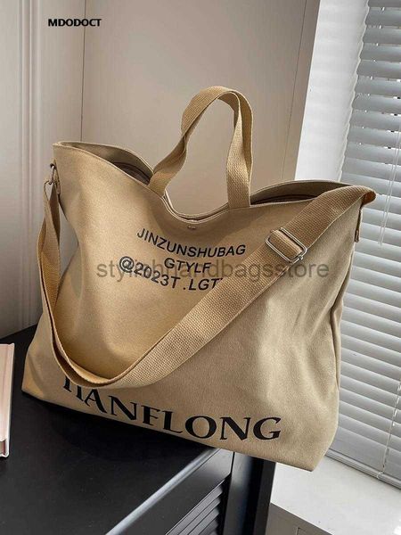 

totes large capacity summer casual canvas handbag women's shoulder bag luxury designer fashion women's handbagstylishhandbagsstore