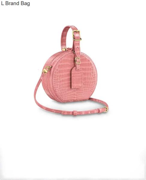 

2023 new 7awomens luxurys designers shoulder bags handbags purses crossbody bucket round bag women fashion leather messenger bags tote shopp, Black
