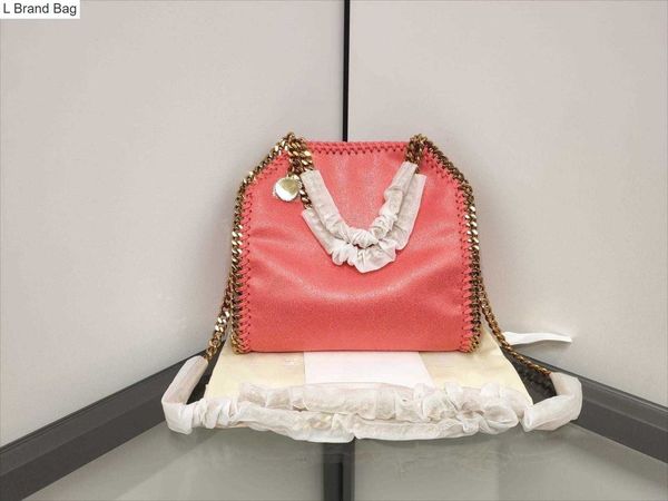

2023 new 5a new fashion women handbag stella mccartney pvc leather shopping bag handbag 2th dy7g, Black