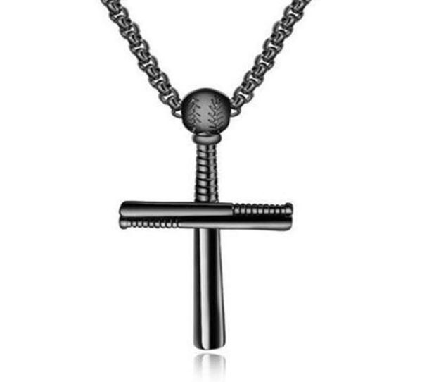 

9pcs european and american outdoor baseball pendant necklaces fashion personality man accessories 3 color t16482601592625788, Silver