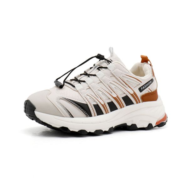 

new fashion women designer casual shoes mesh fabric sneakers white grey khaki orange outdoor jogging sports trainers girls womens run shoe 3, Black