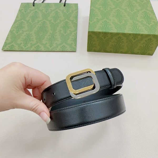 

high-quality designer leather belt classic fashion luxury lettered copper buckle men women jeans casual waistband width 3.0cm gift box, Black;brown
