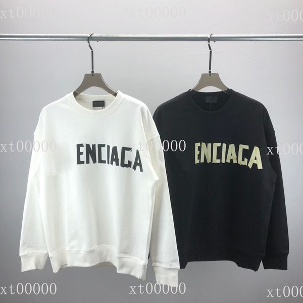 

mens designer sweaters hoodies famous hip hop men women hoodie street cotton loose fit sleeve sweatshirt womens casual round neck long sweat, Black;brown