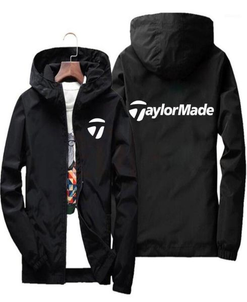 

men039s jackets 2021 spring and autumn est golf jacket zipper casual hooded bomber fashion windbreaker 310061, Black;brown