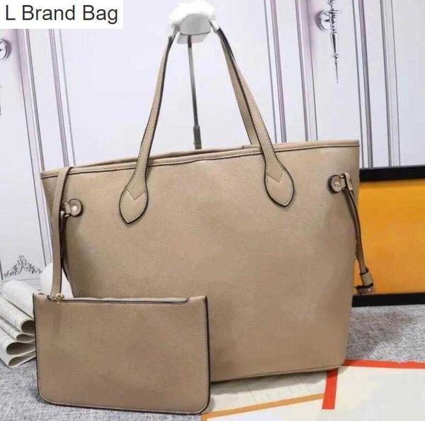 

2023 new 5a luxury woman designer bags totes genuine embossed leather handbags ladies high capacity shopping composite handbag shoulder bag, Black