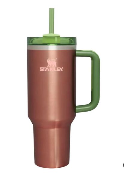 

with logo stanley 2.0 40oz mugs tumblers with handle insulated tumbler lids straw stainless steel coffee termos cup ready to ship