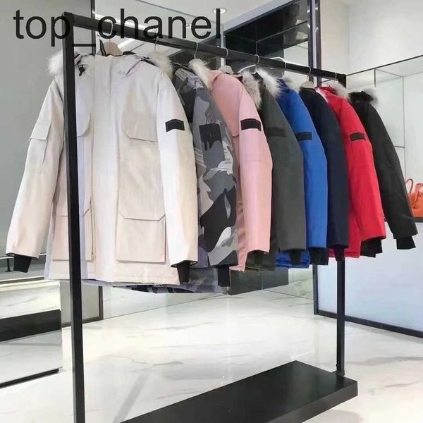 

designer puffer down jacket mens down parkas mens winter warm coats womens parka coat jacket windproof embroidery letters streetwear causal, Black