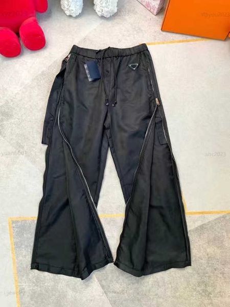 

designer women clothes girl trousers side zipper design britches size s-l solid color lace up pants july28, Black;white