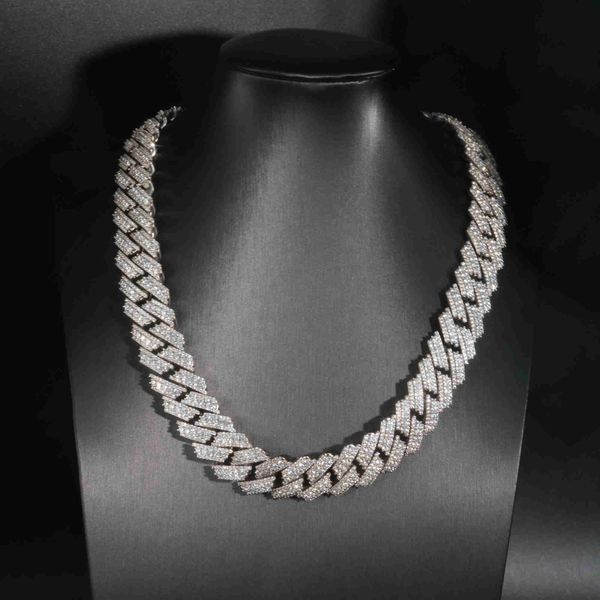 

fine 925 custom gold plated hip hop jewelry necklaces, Silver