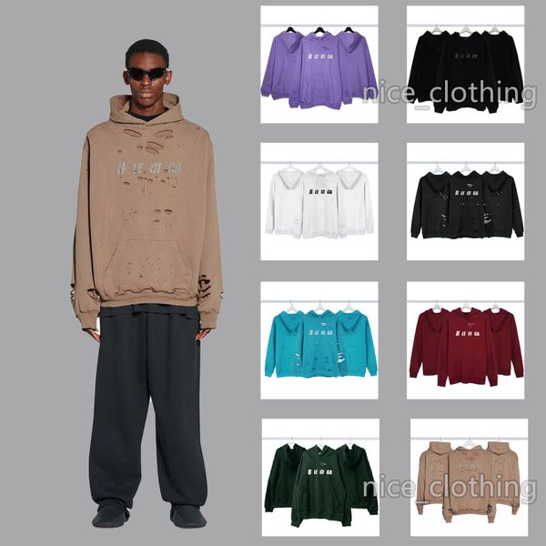 

mens womens designer hoody luxury hoodies art tattered sweater brand hoody pullover sweatshirts jumper mens womens fashion streetwear lovers, Black