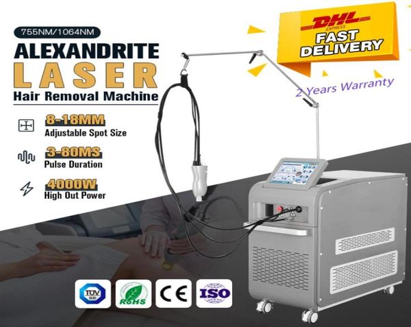 

professional alex hair removal machine 2022 long pulse nd yag lase 755nm 1064nm alexandrite equipment 6253713, Black