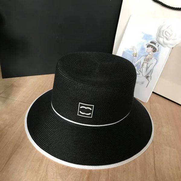 

r fashion pearl straw hat lady lace travel casual sunblock hat flat straw braid temperament everything sun hat tide, Blue;gray