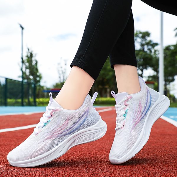 

womens purple shoes running sneakers black white designer accepted lifestyle shock absorption low fashion outdoor sports soft trainer1251878