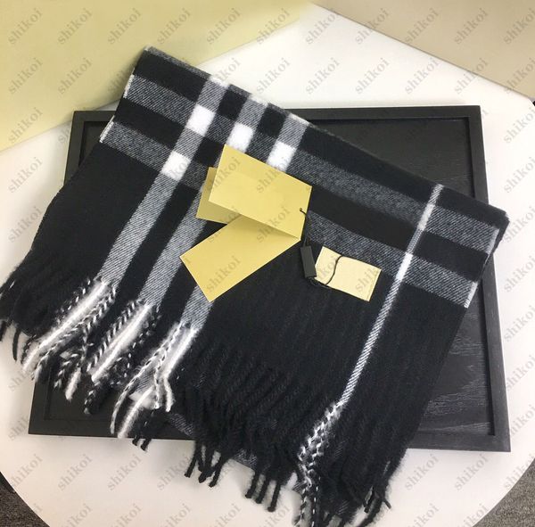 

Scarf Hijab Echarpe Scarves Designer Shawl Men Womens Wraps Pashmina Top Plaid Design Color Block Scarf Super Soft Fabric scarf