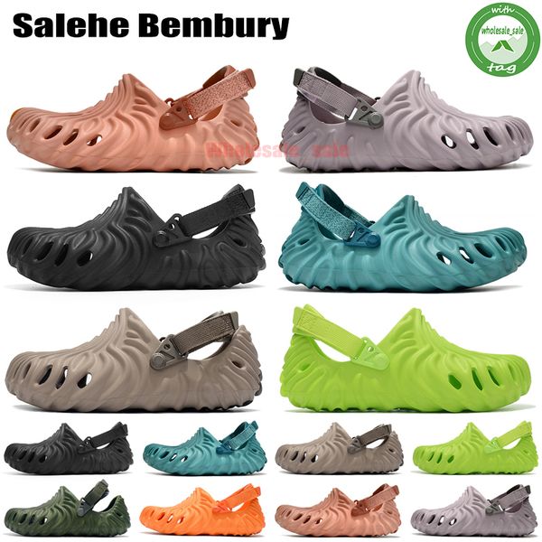 

designer salehe bembury x pollex clog platform sandals slippers slides men women sasquatc stratus urchin menemsh crocodile cocumber hospital, Black