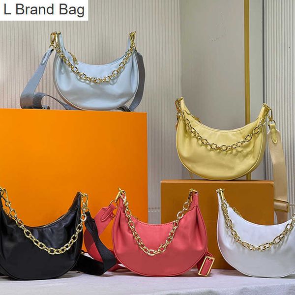 

l bag designer shoulder bag luxury bag purses designer woman handbag moon shaped bag wallet tote bag luxurys handbags messenger bag m59799 k, Black