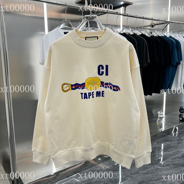 

mens designer sweaters hoodies famous hip hop men women hoodie street cotton loose fit sleeve sweatshirt womens casual round neck long sweat, Black;brown