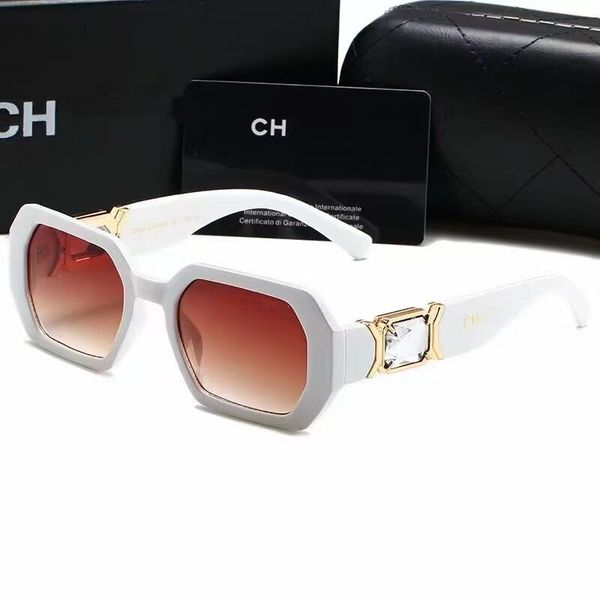 

designer sunglasses for women and men fashion model special uv400 protection letters big leg double beam frame outdoor luxury design women s, White;black