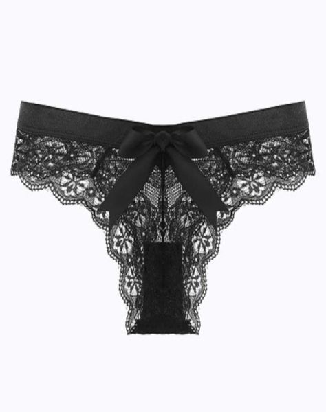 

lace stretch underwear young girls sameless briefs panties transparent underwears for women low waist lingerie black whit7321744, Black;pink