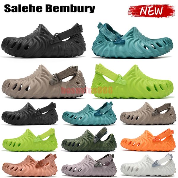 

with box eva salehe bembury x pollex clog sandals men woman slides slippers ararat rubber summer brown flat slide slipper wens womens hook &, Black