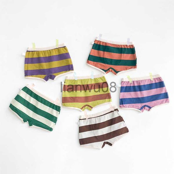 

panties young children cotton reusable panties boxers for boys girls shorts baby kawaii cute underwear kids briefs stripe underpants x0802, Camo