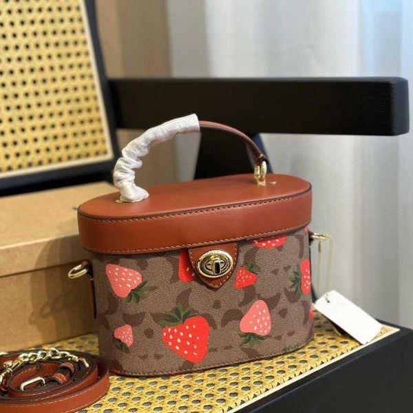 

coabag strawberry cosmetic bag designer bag toiletry pouch cosmetic makeup bag cases women luxurys handbag shoulder tote bags clutch handbag