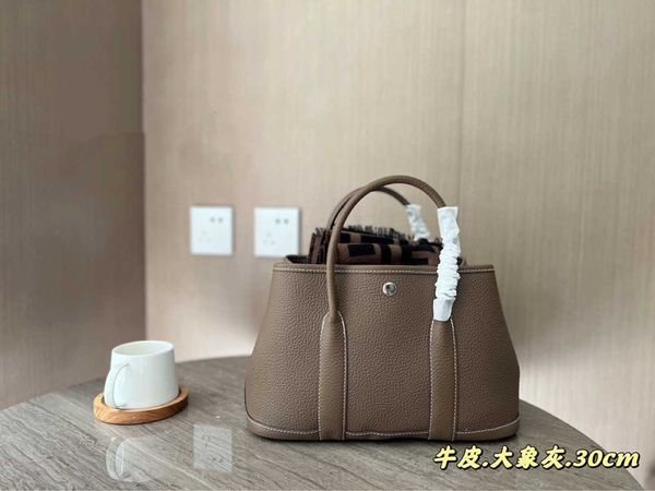 

wholesale original party garden home tote bags online shop 2023 new women's leather handbag tote cabbage basket garden bag have logo