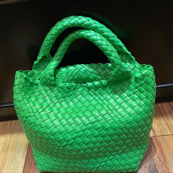 

abottegas vneta jodie mini teen intrecciato designer tote woven women's bag luxury soft leather handheld vegetable basket large capacit