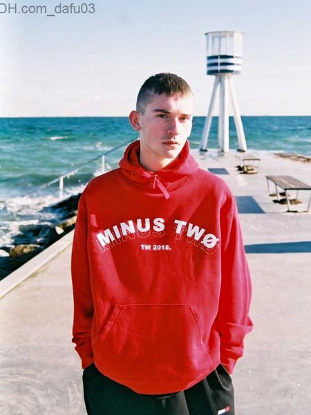 

men's hoodies sweatshirts y2k men's hoodie minus two graphic letters hip hop printed hoodie sweatshirt new harajuku rock gothic st, Black