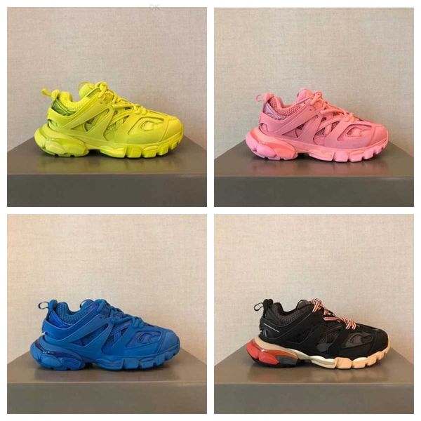 

new designer shoes track 3.0 sneakers men women mesh nylon printed shoes track embossed air platform casual shoes