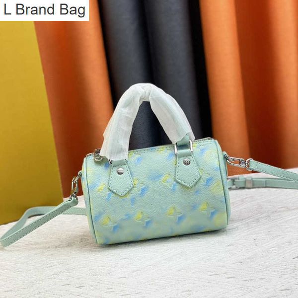 

l bag shoulder bag designer tote bag #81058 womens fashion printed tote classic portable crossbody bag multi function mobile phone bag ha77, Black