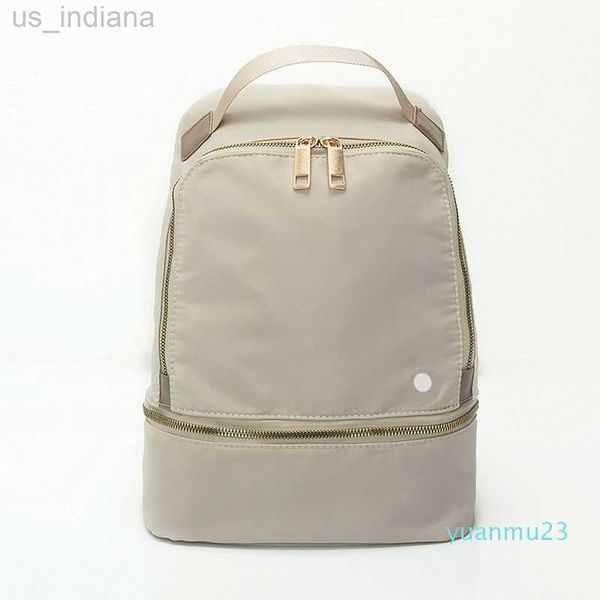 

school bags lu-066 six-color high-quality lulu outdoor bags student schoolbag backpack ladies diagonal bag new lightweight backpacks lu wome